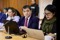 El fiscal (e) Wilson Toainga presentó sus alegatos de apertura contra los 11 procesados por el presunto delito de obstrucción de la justicia.