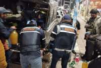 El Municipio de Quito realizó un operativo de control en la avenida de Los Shyris, la noche y madrugada del 1 de diciembre del 2023.