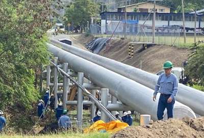 La falla en la tuber&iacute;a de crudo se encuentra en reparaciones. 