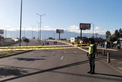 Estado de las v&iacute;as en Quito