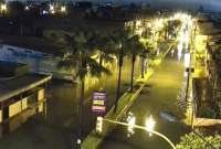 Las fuertes lluvias seguirán en la región litoral o costa.