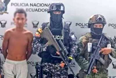 Polic&iacute;a reporta detenci&oacute;n de alias Blaster, de los Tiguerones