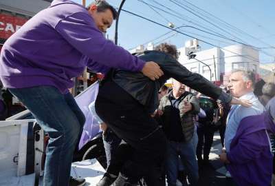 Javier Milei fue atacado despu&eacute;s del ataque