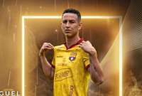 Miguel Parrales llegó procedente de Orense, en donde marcó siete goles en 13 partidos.