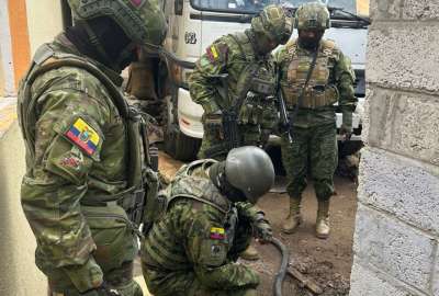 Tras operaciones militares en Ambato, militares detectaron una perforaci&oacute;n clandestina en la tuber&iacute;a del poliducto.