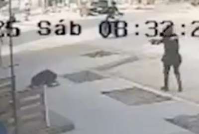 El individuo, armado con un rev&oacute;lver, amenz&oacute; a ciudadanos y atac&oacute; a uniformados.