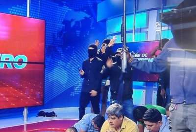 Se investiga el origen de las armas y explosivos usados en la toma de las instalaciones de TC Televisi&oacute;n. 