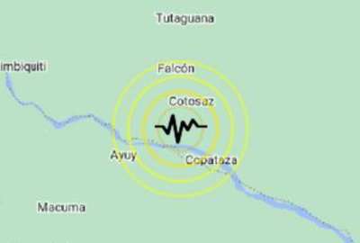 Sismo removi&oacute; la tierra en Macas, Morona Santiago