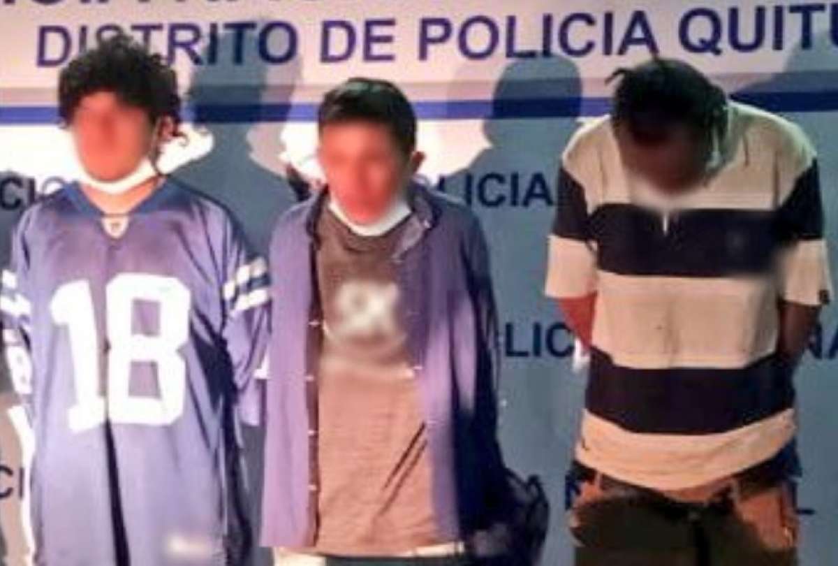 Los tres detenidos fueron capturados en Chilibulo.