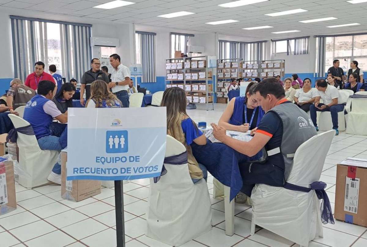 En 19 provincias culminó el procesamiento de actas.
