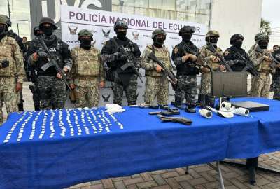 Armas, droga, explosivos fueron hallados por el Bloque de Seguridad en el operativo "Apolo 13". 