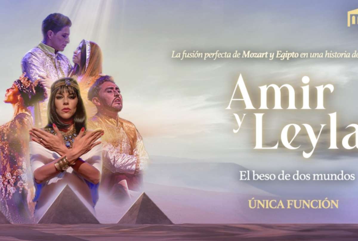 "Amir y Leyla, el beso de dos mundos", la obra de amor y tragedia llega al Teatro Sucre.