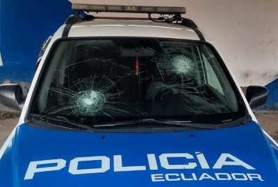 Patrulleros tambi&eacute;n fueron afectados, seg&uacute;n la Polic&iacute;a. 