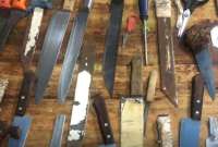El operativo de control dej&oacute; armas y celulares decomisados en el centro penitenciario de Santo Domingo.