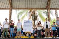 El programa "Aprendiendo en Familia" busca mejorar la calidad de vida de miles de ecuatorianos