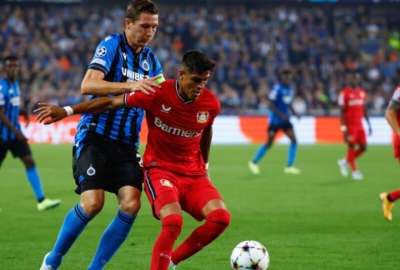 El zaguero Piero Hincapi&eacute; disput&oacute; su primer partido en la Champions League.