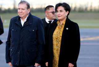 Edmundo Gonz&aacute;lez, presidente electo de Venezuela, arrib&oacute; a Quito