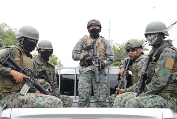 Los militares estar&aacute;n desplegados en puntos estrat&eacute;gicos del Ecuador.