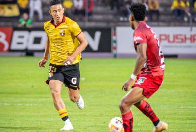 Barcelona gole&oacute; a Mushuc Runa en Riobamba