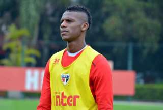 Robert Arboleda se alista para volver a jugar con el Sao Paulo
