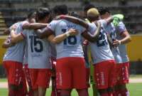Los jugadores de El Nacional est&aacute;n molestos