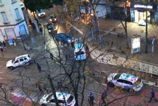 Polic&iacute;a abati&oacute; al sospechoso de matar a dos hinchas suecos en B&eacute;lgica