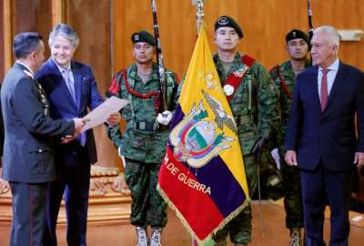 Presidente Guillermo Lasso particip&oacute; de la ceremonia por el centenario de la Academia de Guerra del Ej&eacute;rcito