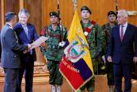 Presidente Guillermo Lasso particip&oacute; de la ceremonia por el centenario de la Academia de Guerra del Ej&eacute;rcito