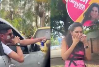 Precandidata a la alcald&iacute;a de Cali fue agredida en la v&iacute;a p&uacute;blica