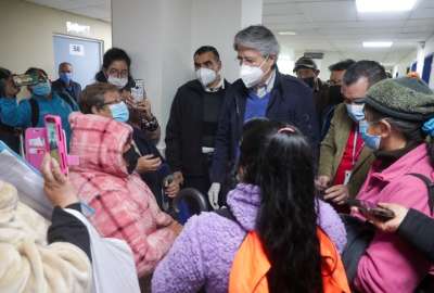 Presidente Guillermo Lasso realiz&oacute; una visita sorpresa al Hospital Eugenio Espejo en Quito