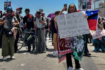 Manifestaciones en Los &Aacute;ngeles, Estados Unidos