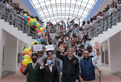 Gobierno entreg&oacute; una repotenciada unidad educativa en el cant&oacute;n Pedro Moncayo