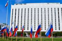 Esta es la embajada de Rusia en Estados Unidos