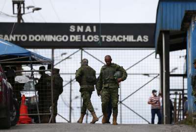 SNAI reporta una ri&ntilde;a en la c&aacute;rcel de Santo Domingo