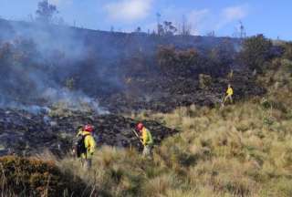 Alerta de posibles incendios forestales en Ecuador, seg&uacute;n Riesgos