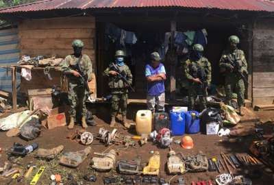 Las Fuerzas Armadas ejecutaron un operativo militar contra la miner&iacute;a ilegal en la parroquia Buenos Aires.
