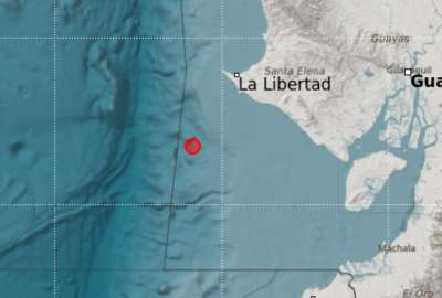 Un sismo se registr&oacute; en la localidad de Salinas, Santa Elena