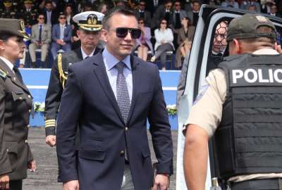 Daniel Noboa anticip&oacute; el indulto presidencial para el polic&iacute;a Paco Nicol&aacute;s Morales