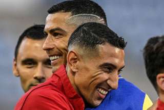 Di Mar&iacute;a se mand&oacute; un lujo ante Cristiano Ronaldo