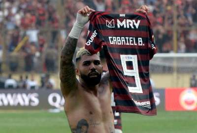 Gabigol igual&oacute; un r&eacute;cord de Alberto Spencer