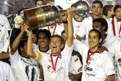 LIga de Quito alcanz&oacute; la Copa Libertadores en 2008