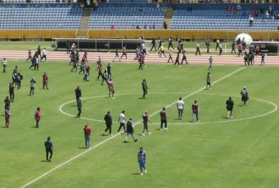 Se esperar&aacute; el informe de Diego Lara, &aacute;rbitro afectado, para proceder con la sanci&oacute;n al Quito. 