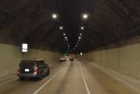 El túnel San Eduardo estará cerrado en las noches por obras de mantenimiento. 