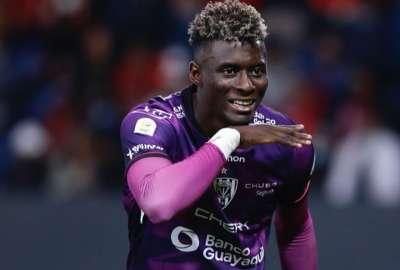Jhoanner Ch&aacute;vez abri&oacute; el marcador para Independiente del Valle en la Copa Ecuador.