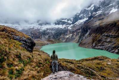 Las rutas hacia las lagunas del volc&aacute;n El Altar estar&aacute;n cerradas por el fuerte temporal invernal.