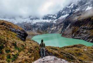 Cierran rutas a las lagunas del volc&aacute;n El Altar por mal clima