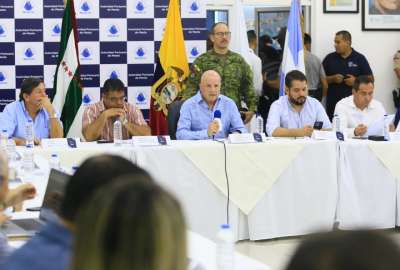Gobierno coordina acciones para enfrentar el Fen&oacute;meno El Ni&ntilde;o en Manab&iacute;
