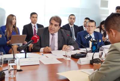 El presidente de la Judicatura, &Aacute;lvaro Rom&aacute;n, compareci&oacute; en la Asamblea.