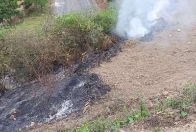 La quema forestal es un problema en esta &eacute;poca seca