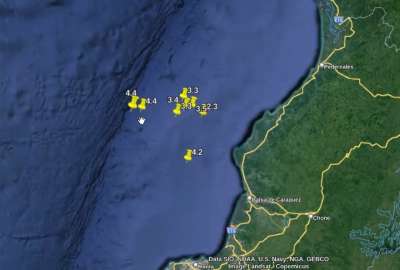 Descartan alerta de Tsunami por enjambre sismico en costas de Manab&iacute;